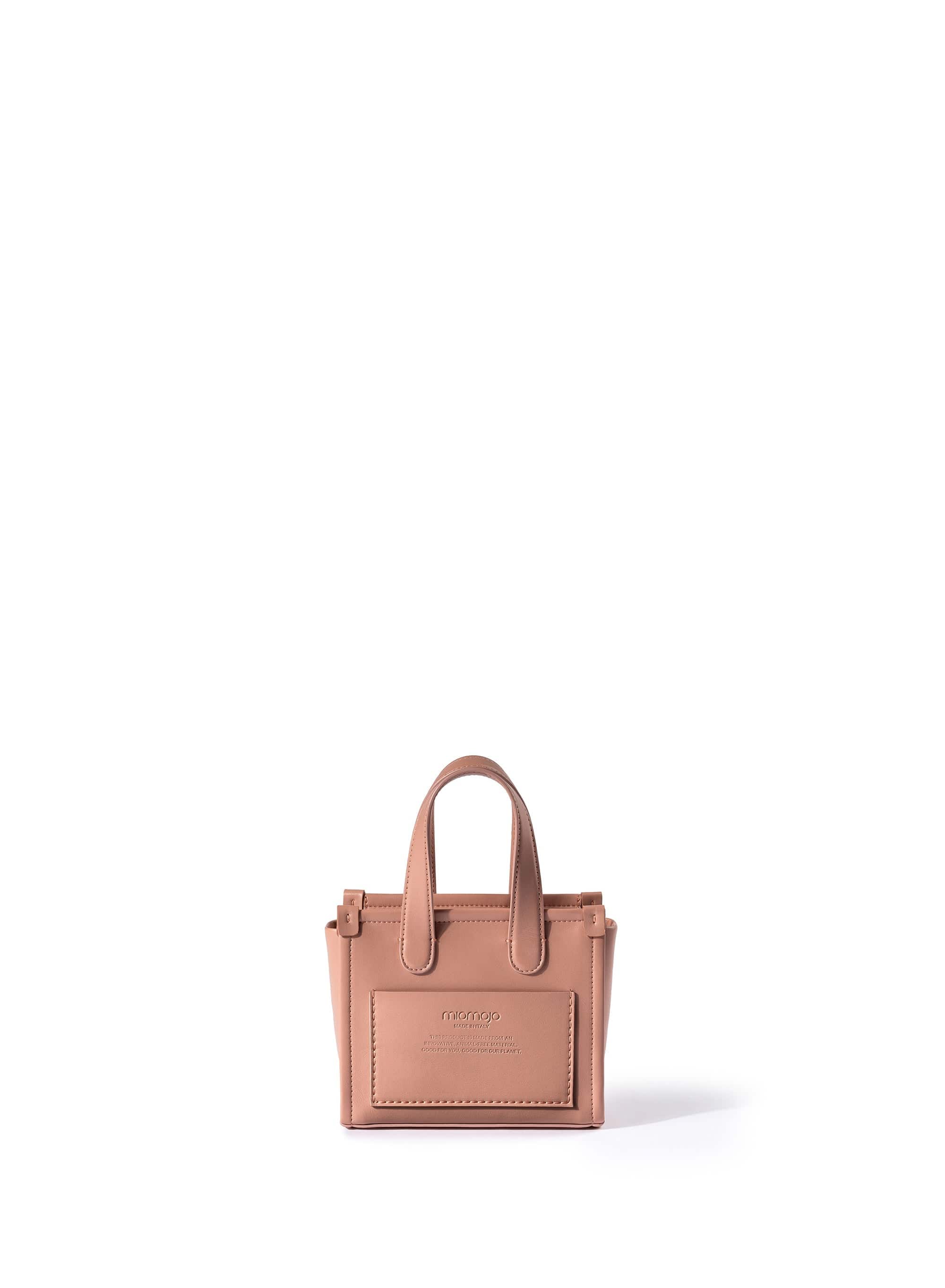 Alma S Apple Leather Vegan Tote Bag for Women | Eco-Friendly Nude Shoulder Bag | Perfect for Work, Travel & Everyday Use