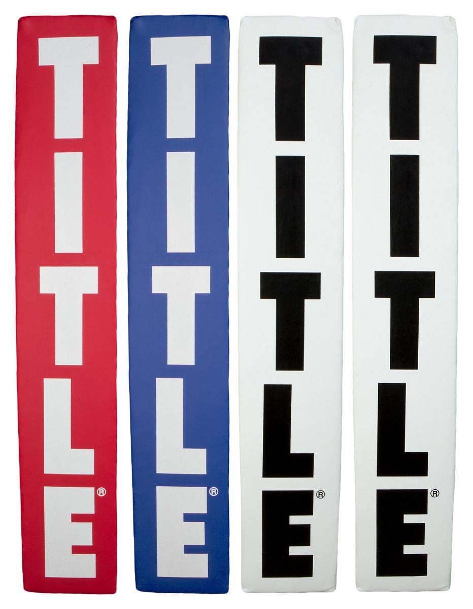 Title Boxing Pro Corner Cushions V3.0 (Set of 4) - Premium Punching Bag Corner Pads for Boxing Gym & Home Training - Heavy Duty MMA, Kickboxing, Muay Thai Workout Equipment