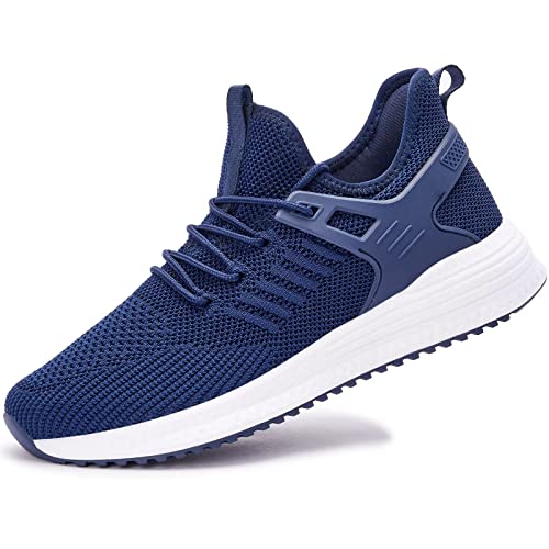 SDolphIN Men's Running Shoes - Lightweight Breathable Sneakers for Tennis, Workout, Walking & Gym | Non-Slip Rubber Sole | Comfortable Athletic Shoes for Men | Perfect for Jogging, Training & Daily Wear