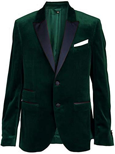 Men's Maroon Velvet Tuxedo Jacket - 2 Button Slim Fit Groom Wedding Blazer | Perfect for Weddings, Prom, Formal Events & Special Occasions