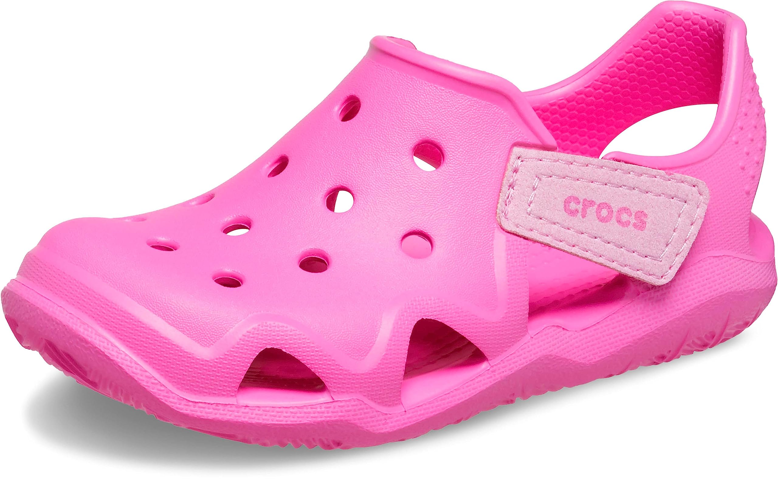 Crocs Unisex-Child Swiftwater Wave Sandals | Water Shoes for Kids | Comfortable & Lightweight for Beach, Pool & Outdoor Play