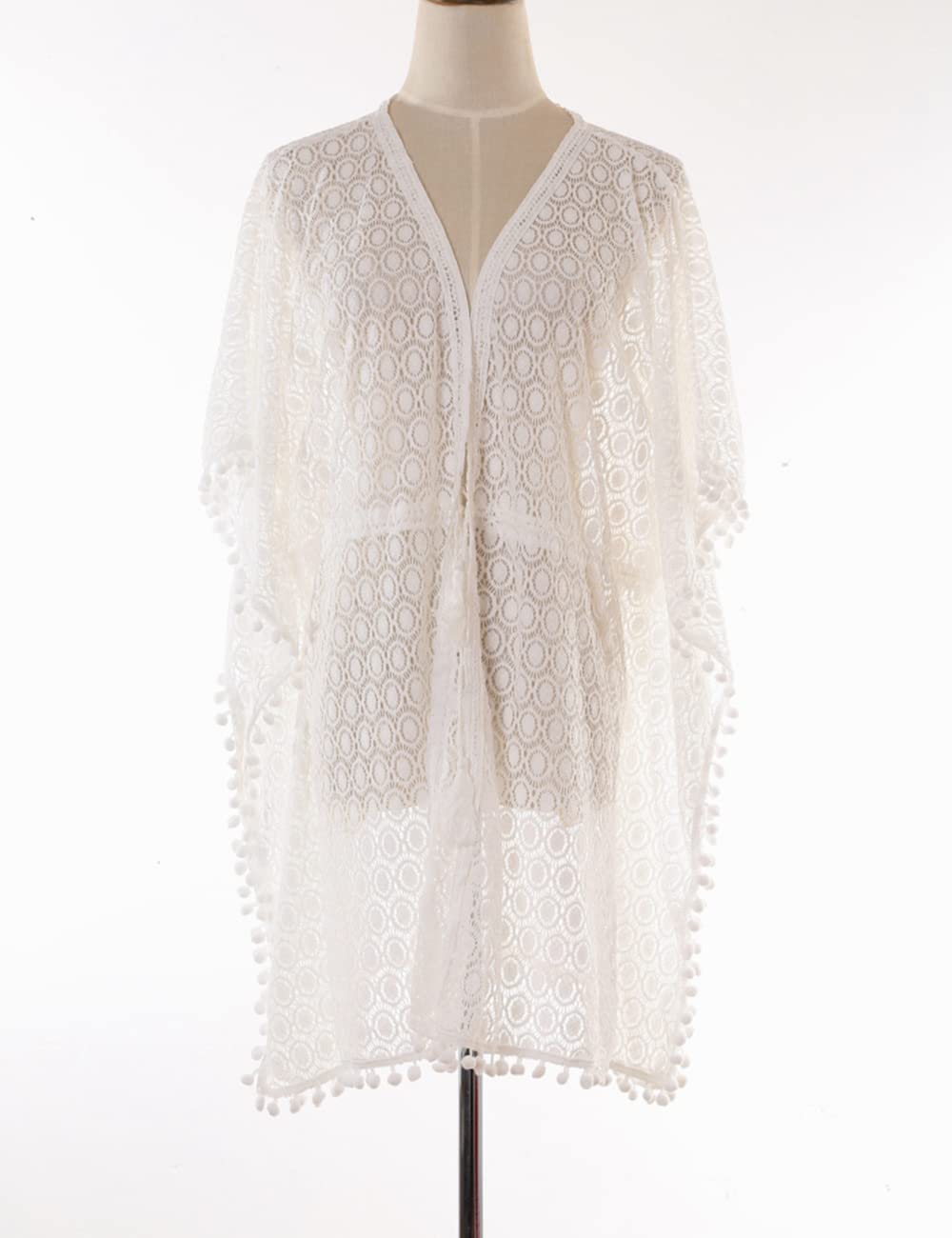 Women's Kimono Cardigan Dress - Lightweight Bikini Cover Up & Beach Blouse for Summer | Perfect for Beach Vacations, Pool Parties & Casual Outings