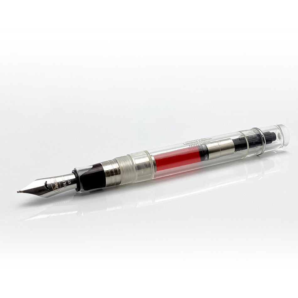 Conklin Duraflex 1898 Limited Edition Fountain Pen - Demonstrator Style with Flexible Nib for Calligraphy & Writing - Perfect for Collectors, Gift Giving & Special Occasions