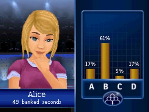 Renewed Who Wants to Be a Millionaire? Game for Nintendo DS - Family Trivia Party Game for Game Nights & Travel Entertainment