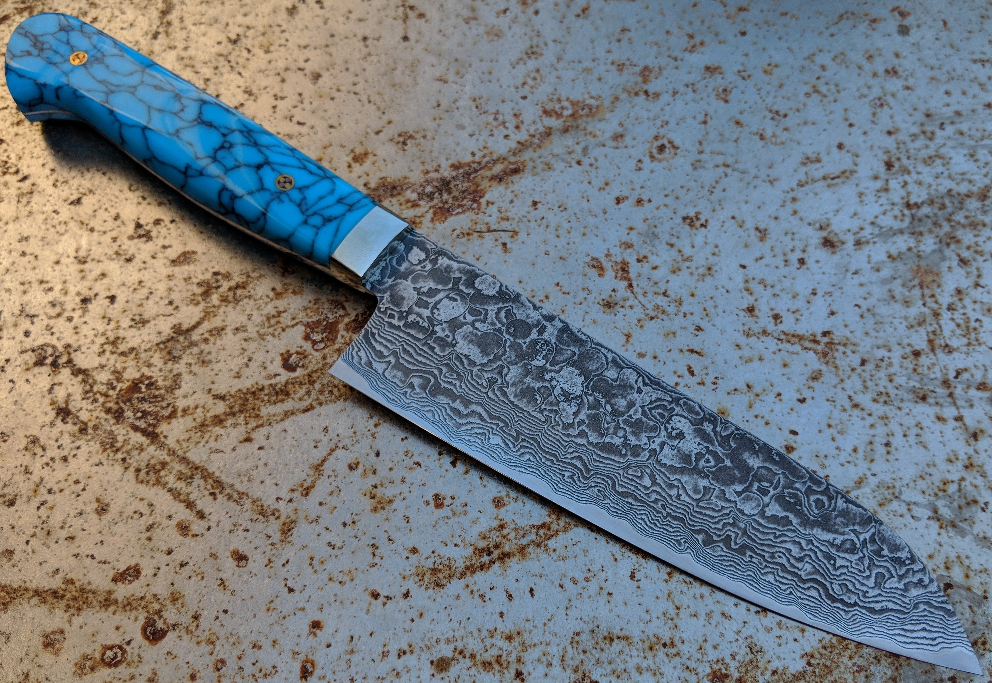 Premium Mr. Itou 140mm Mini Gyuto Japanese Chef Knife - High Carbon Stainless Steel Blade for Precision Slicing, Dicing & Vegetable Prep - Perfect for Home Cooks & Professional Kitchens