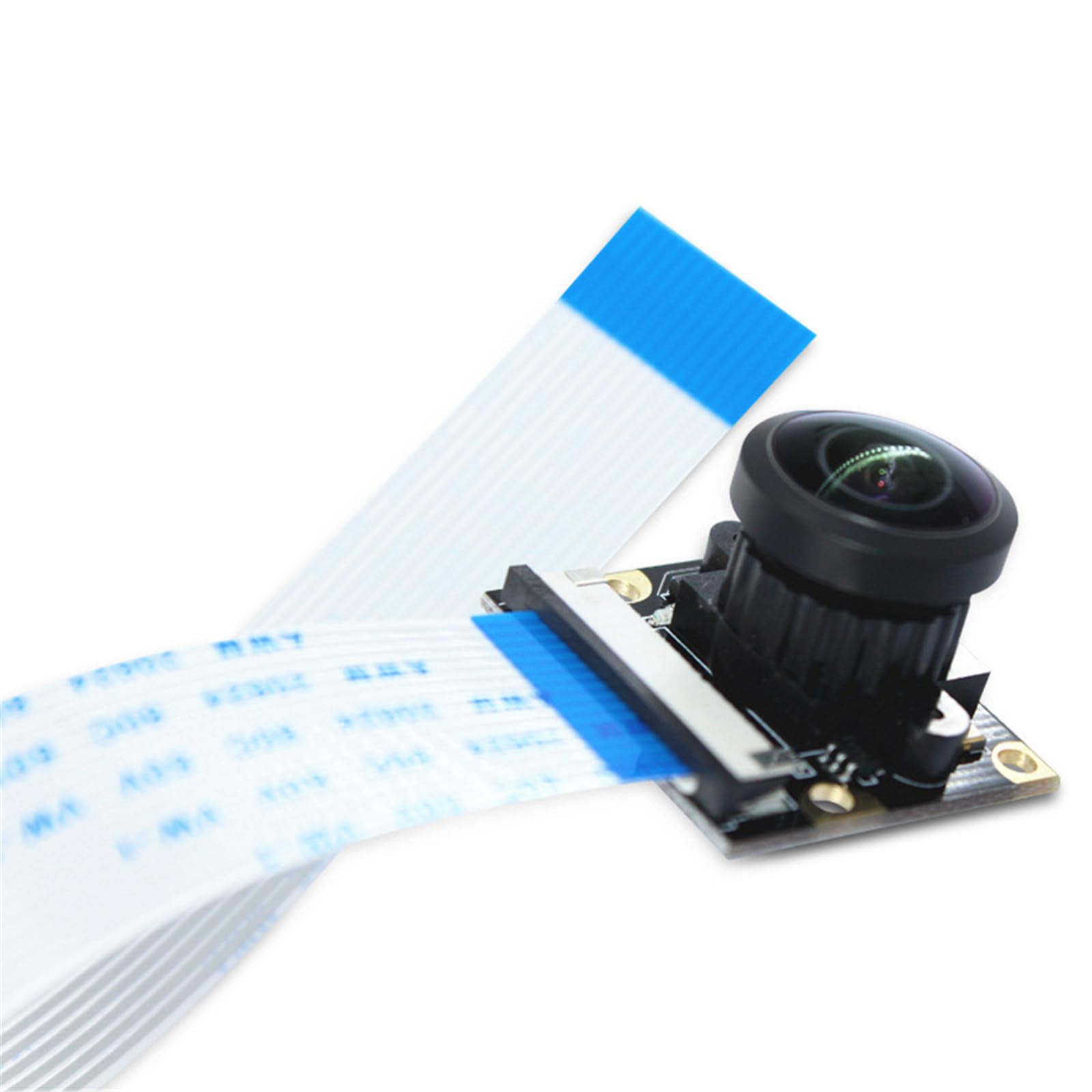 HDKEAN 222° Wide Angle 5MP Adjustable Camera Module for Raspberry Pi 3B+ - 1080P HD Video Recording for DIY Projects, Home Security & Robotics