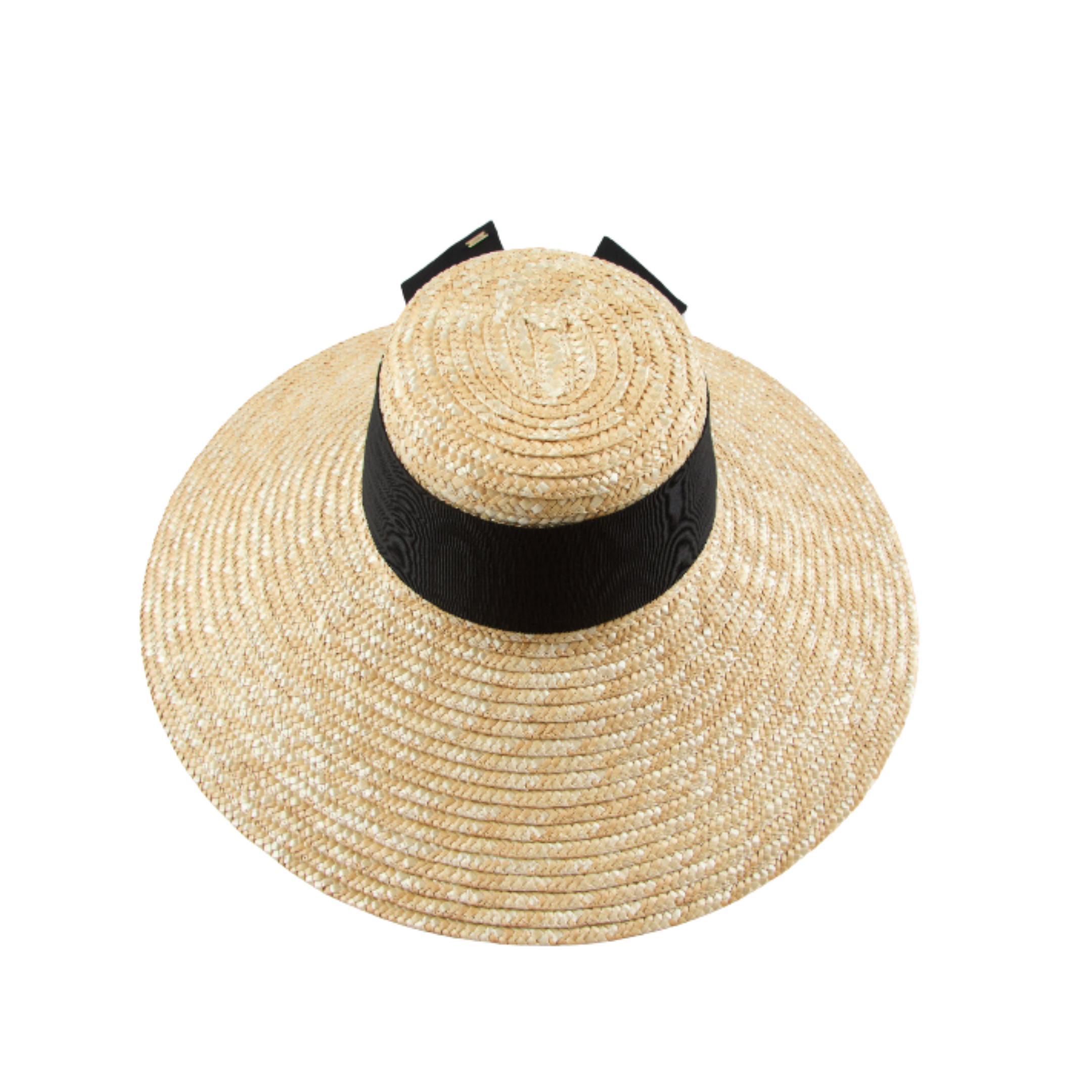Mirabel Women's Wide Brim Sun Hat with Grosgrain Ribbon - UV Protection Summer Beach Hat for Outdoor, Travel & Gardening