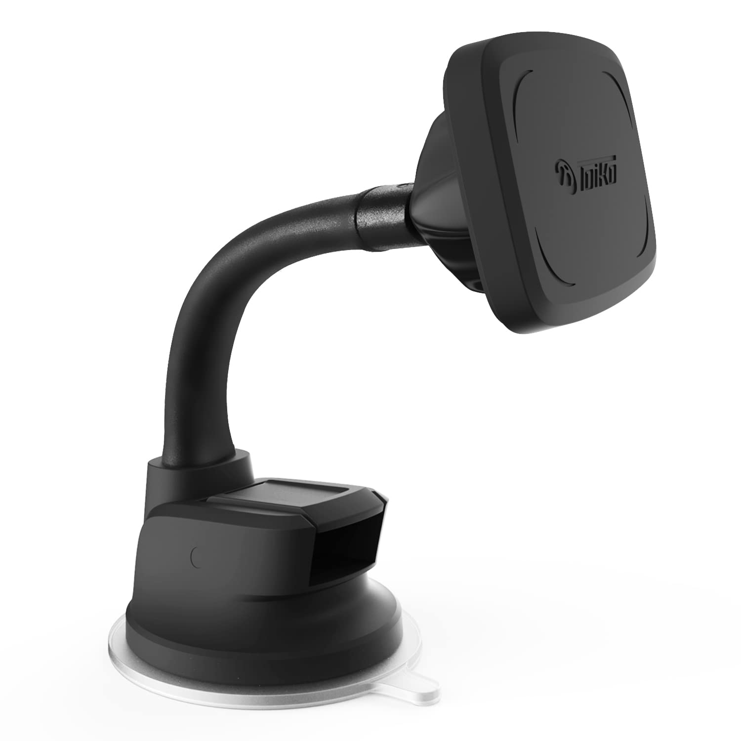 Toiko Magnetic Car Phone Mount - Strong Dashboard Smartphone Holder for iPhone, Samsung & All Phones | Secure Hands-Free Driving for GPS Navigation & Calls