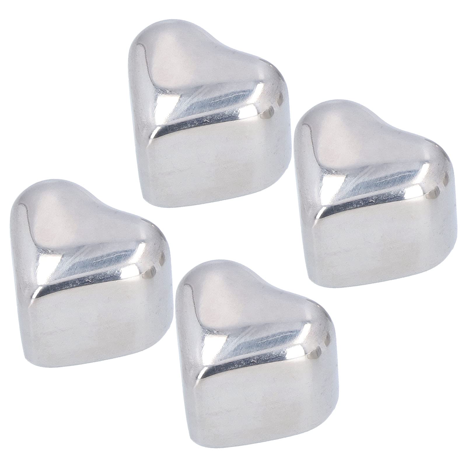 Premium Whiskey Stones Set of 4 - Reusable Ice Cubes for Chilling Whiskey, Bourbon & Scotch Without Dilution - Perfect for Home Bar, Gifts & Cocktail Parties