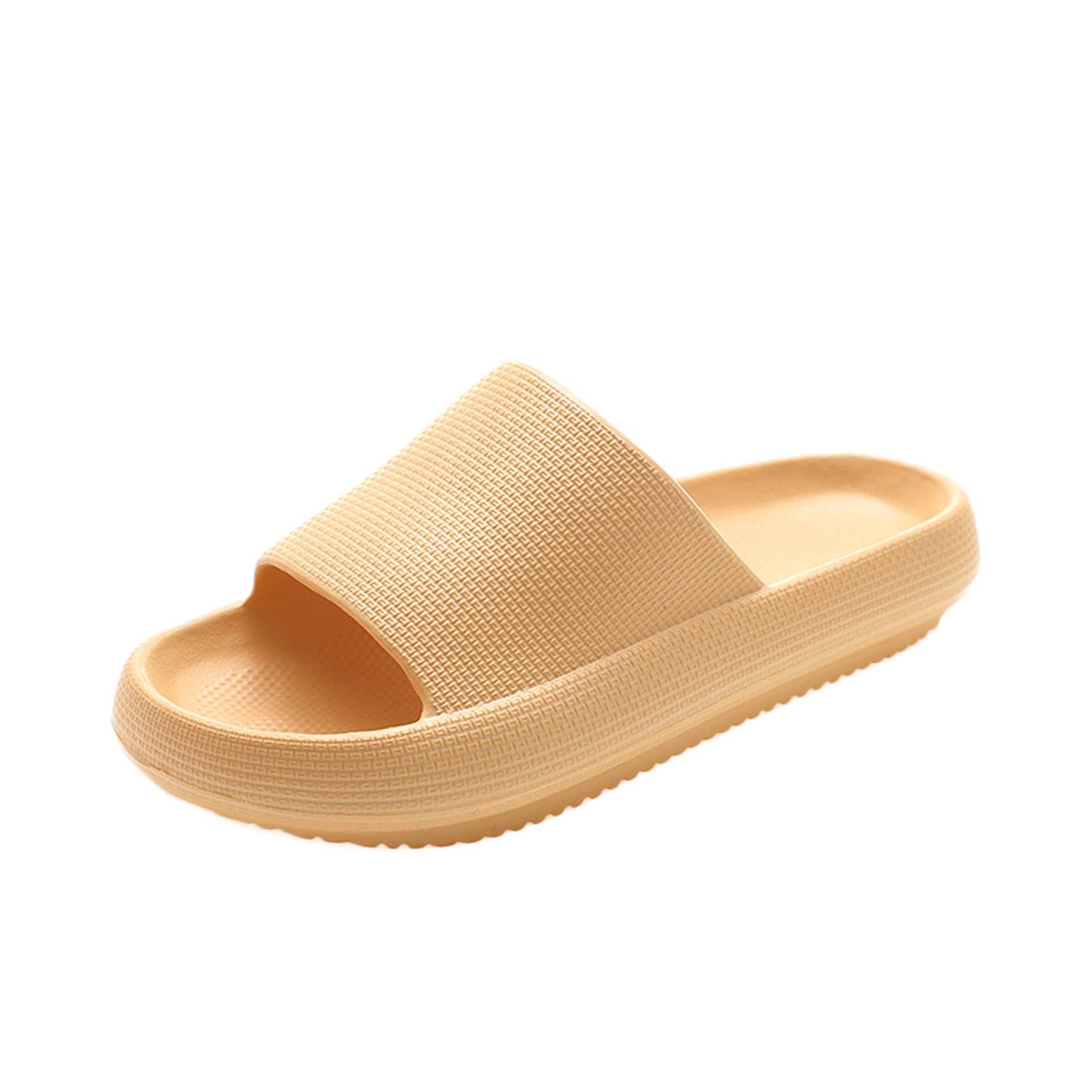 Memory Foam Slippers for Women - Soft Comfort House Shoes with Non-Slip Sole for Bathroom, Indoor & Lounge Wear - Cozy Home Footwear in Solid Colors