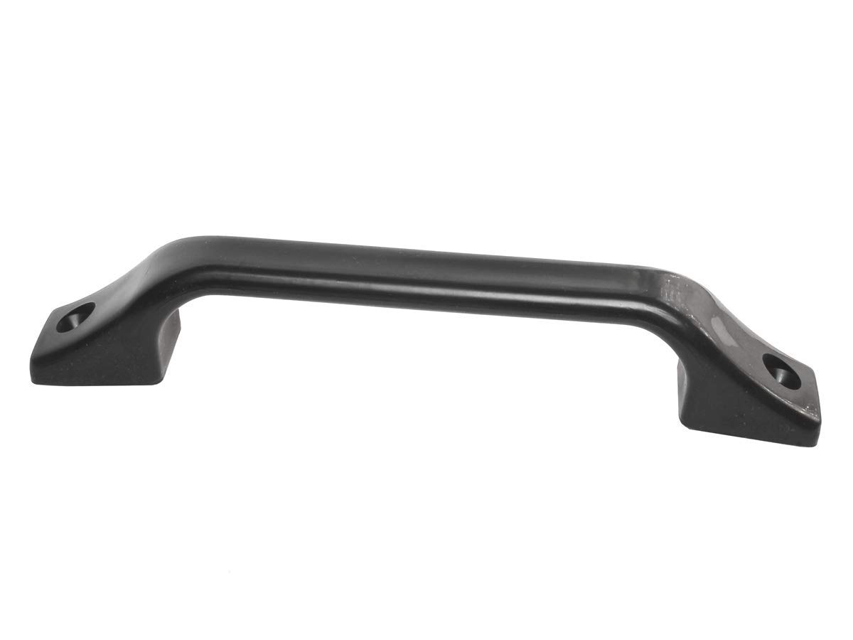 RV Designer E223 Black Plastic Grab Handle - 8 3/4 Inch Entry Door Hardware for RVs, Trailers & Campers - Secure Grip for Easy Access (Pack of 1)