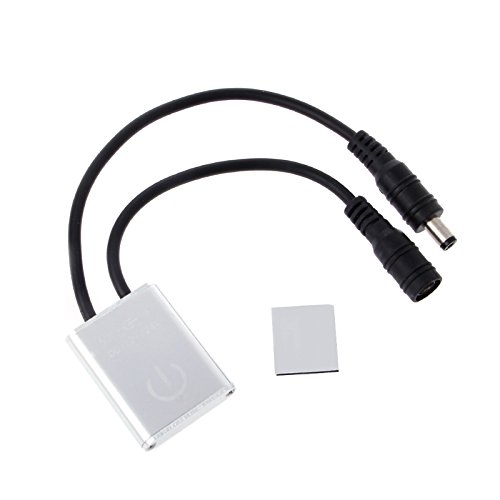 12V 24V 3A DC Touch Sensor Dimmer Switch for LED Strip Lights - Cabinet Lighting, Under Cabinet, Bedroom, Kitchen, RV Lighting Control