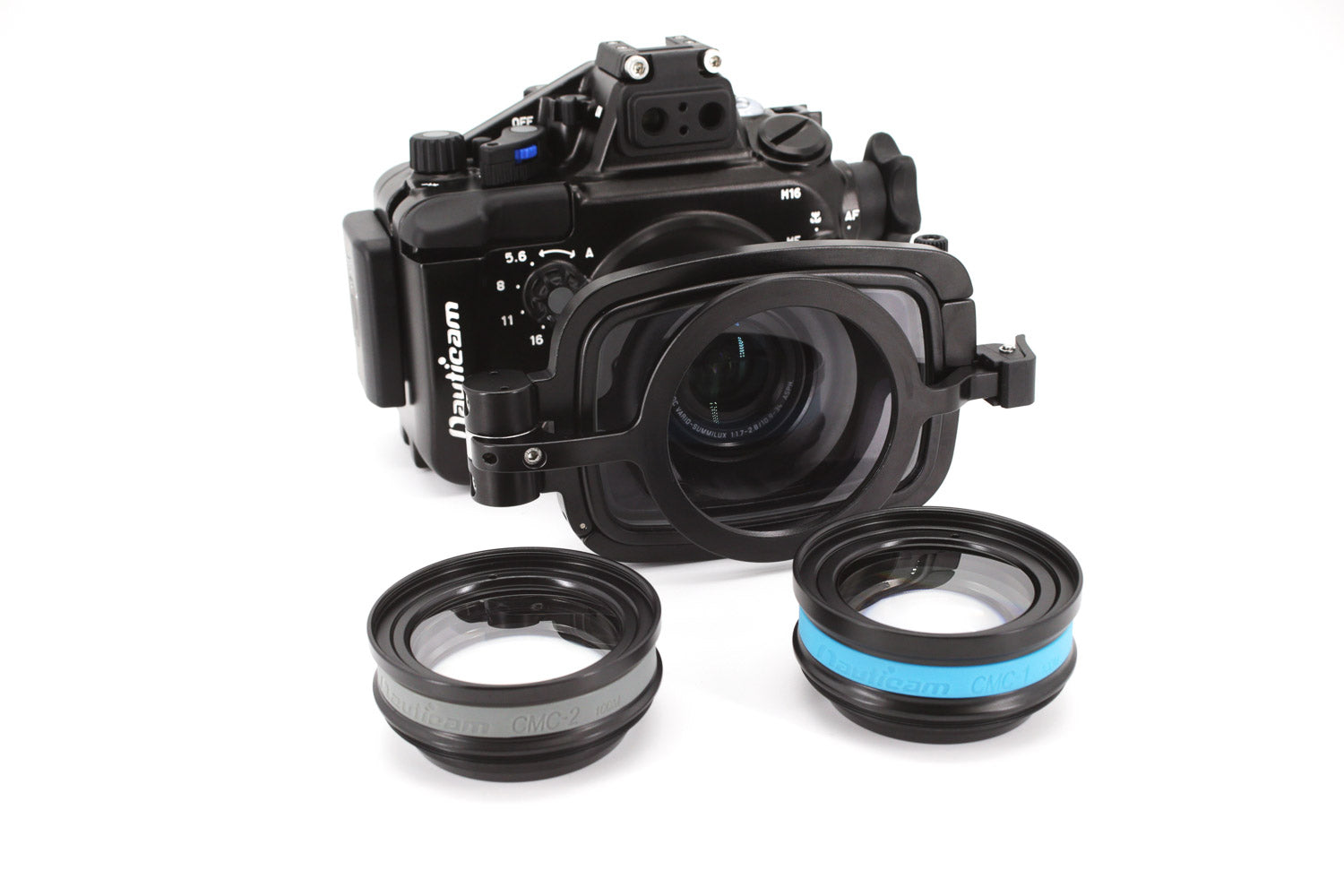 Waterproof Housing for Panasonic Lumix DMC-LX100 II Camera - Underwater Photography Case for Scuba Diving & Snorkeling