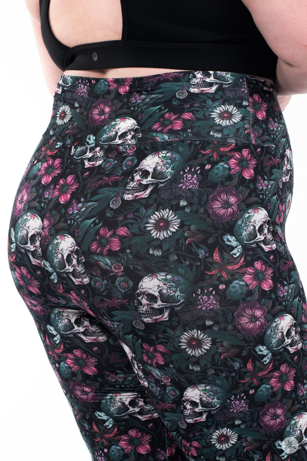 Eternal Blossom High Waisted Yoga Leggings - Floral Print Workout Pants for Women - Perfect for Yoga, Gym & Everyday Wear