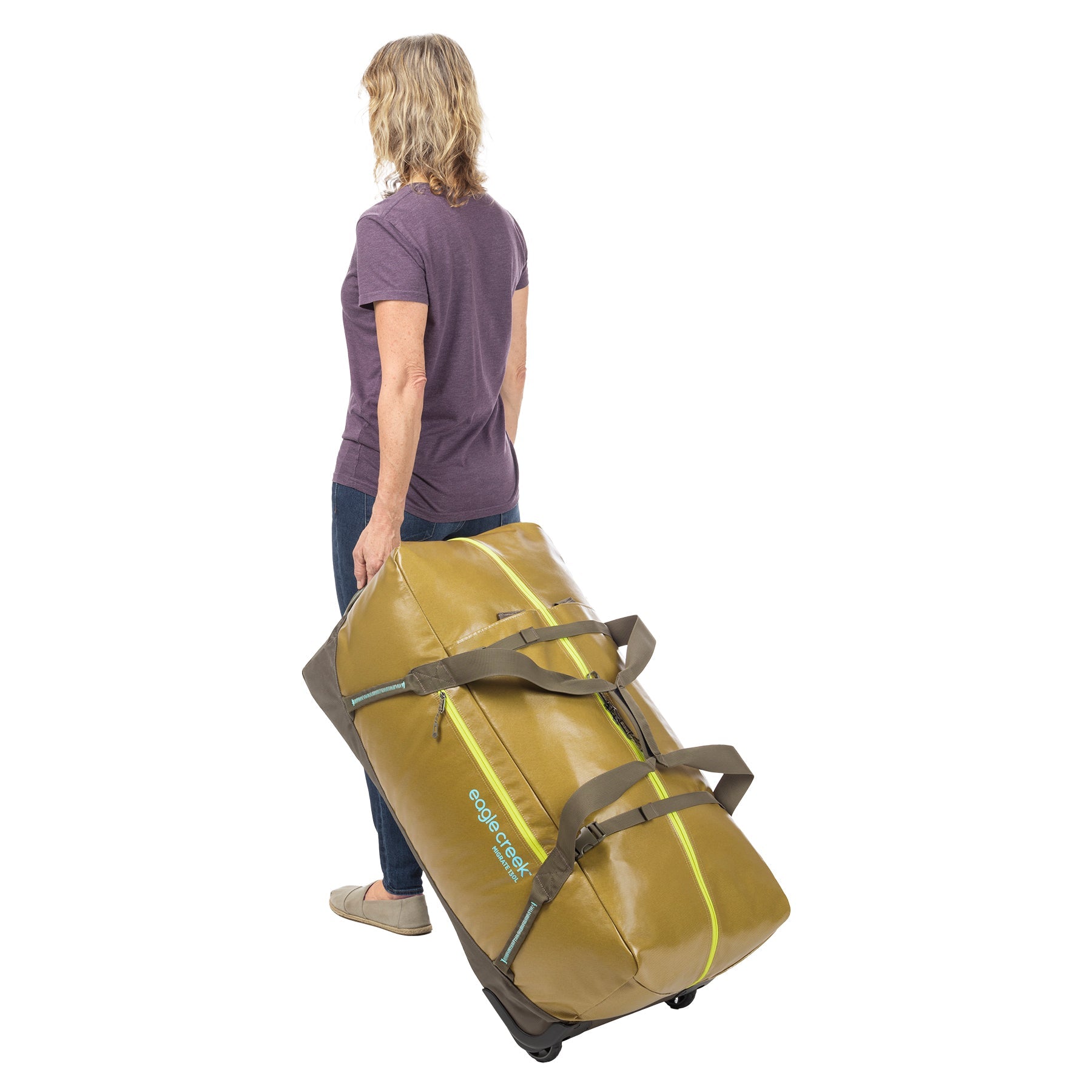 Eagle Creek Migrate Wheeled Duffel 130L - Large Travel Duffel Bag with Wheels for Airplane, Camping & Adventure Trips