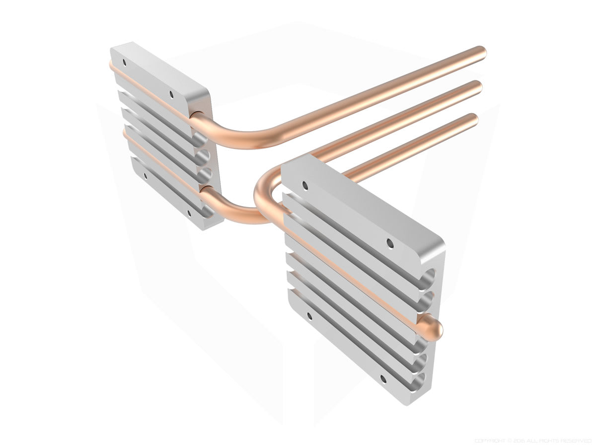 Streacom ST LH6 CPU Heatpipe Cooling Kit for DB4 - High Performance Cooling Solution for PC Builds & Gaming Rigs