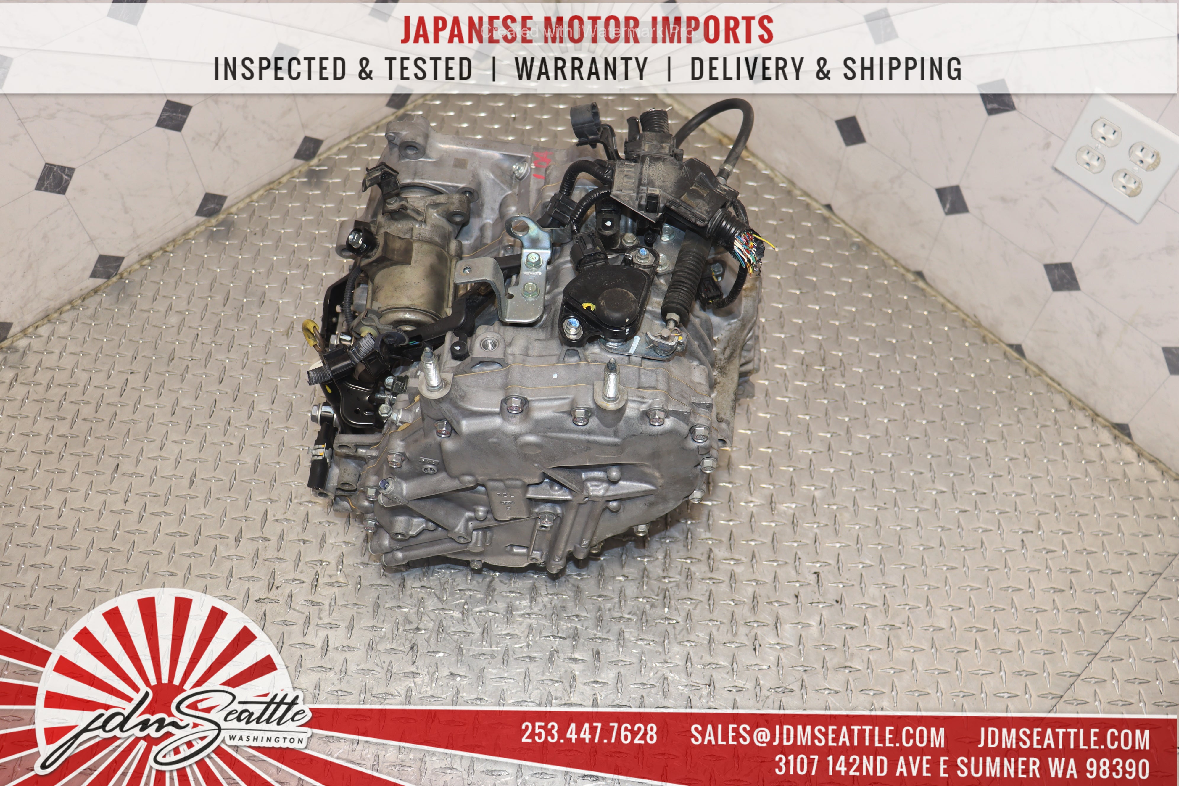 JDM 10-11 Honda Insight Hybrid CVT Automatic Transmission LDA MF6 - Compatible with 2010-2011 Honda Insight Models - Perfect for Smooth Gear Shifting & Fuel Efficiency