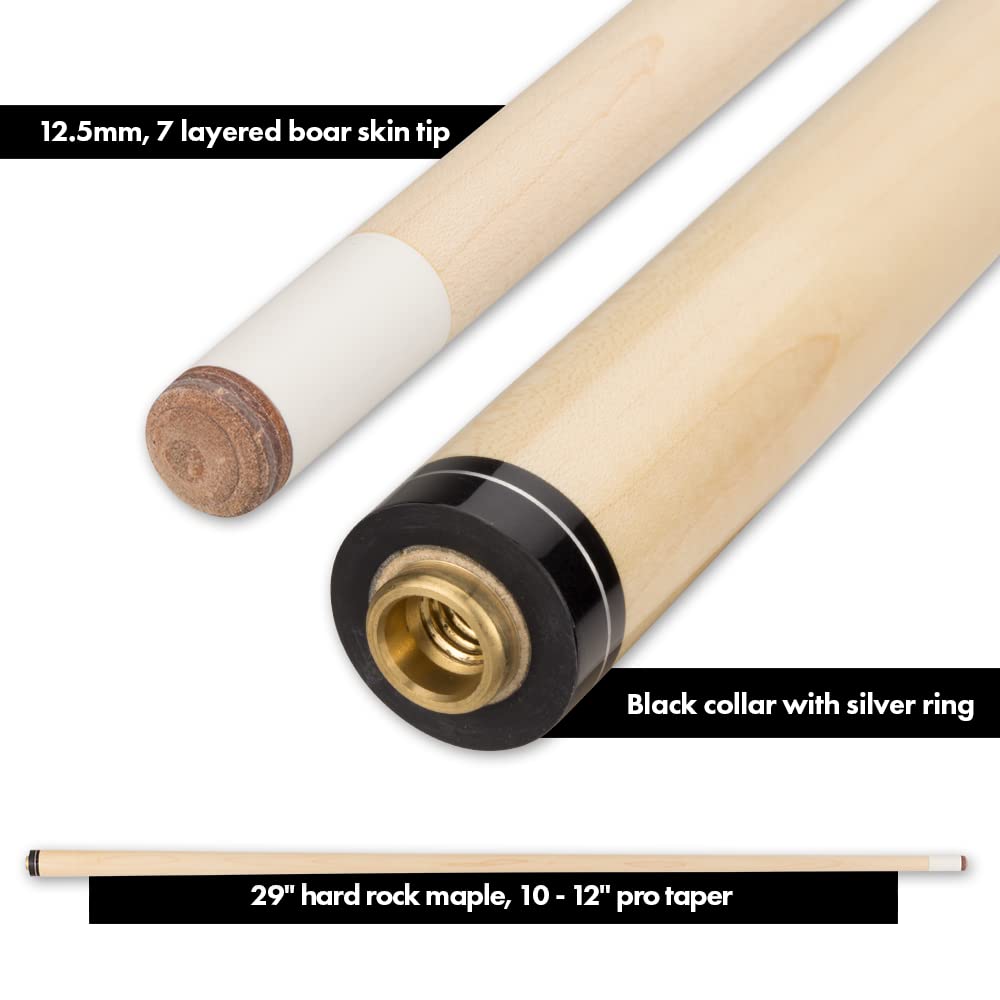 Athena ATH34 Tribal Heart Pool Cue Stick - Premium Billiards Cue for Professional & Recreational Players - Perfect for Pool Halls, Game Rooms & Home Use
