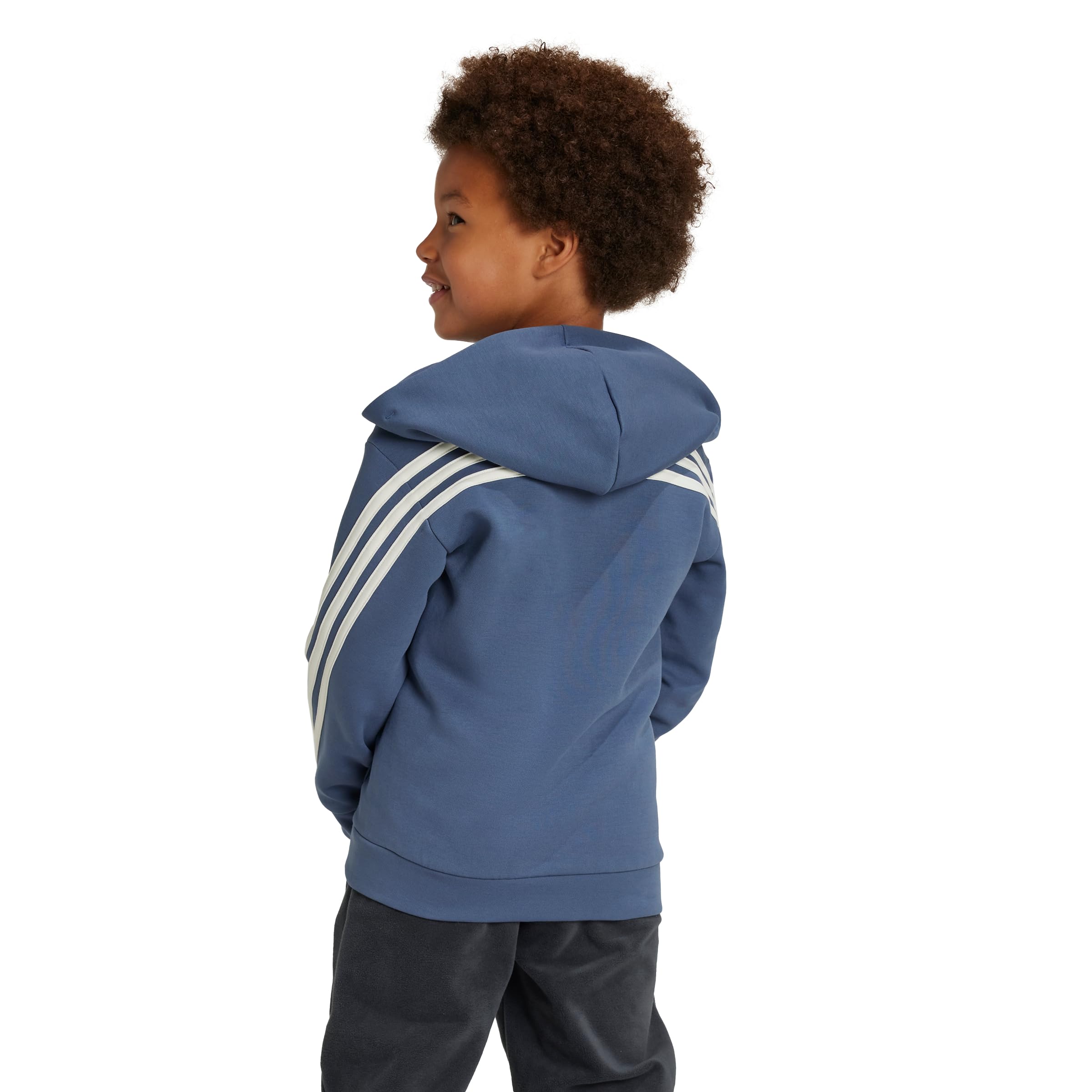 Adidas Kids' Disney Mickey Mouse Track Jacket - Lightweight Running Hoodie for Boys & Girls - Perfect for School, Sports & Outdoor Activities