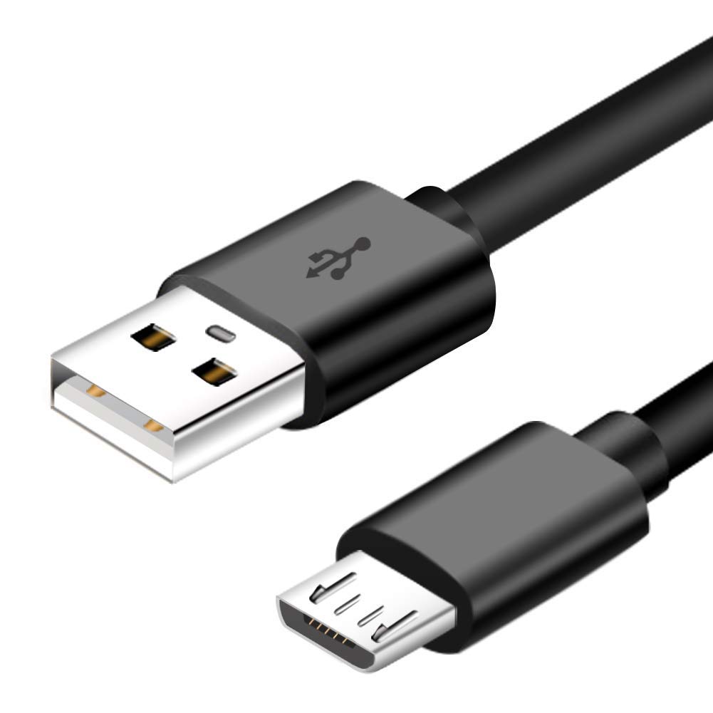 Premium Micro USB Charging Cable for PS4 & Xbox One Controller - 6.6ft/2M Fast Charging & Data Sync Cable for Xbox One S/X/Slim/Elite Wireless Controller, PS4 DualShock 4 - Gaming Accessories for Home & Travel Use