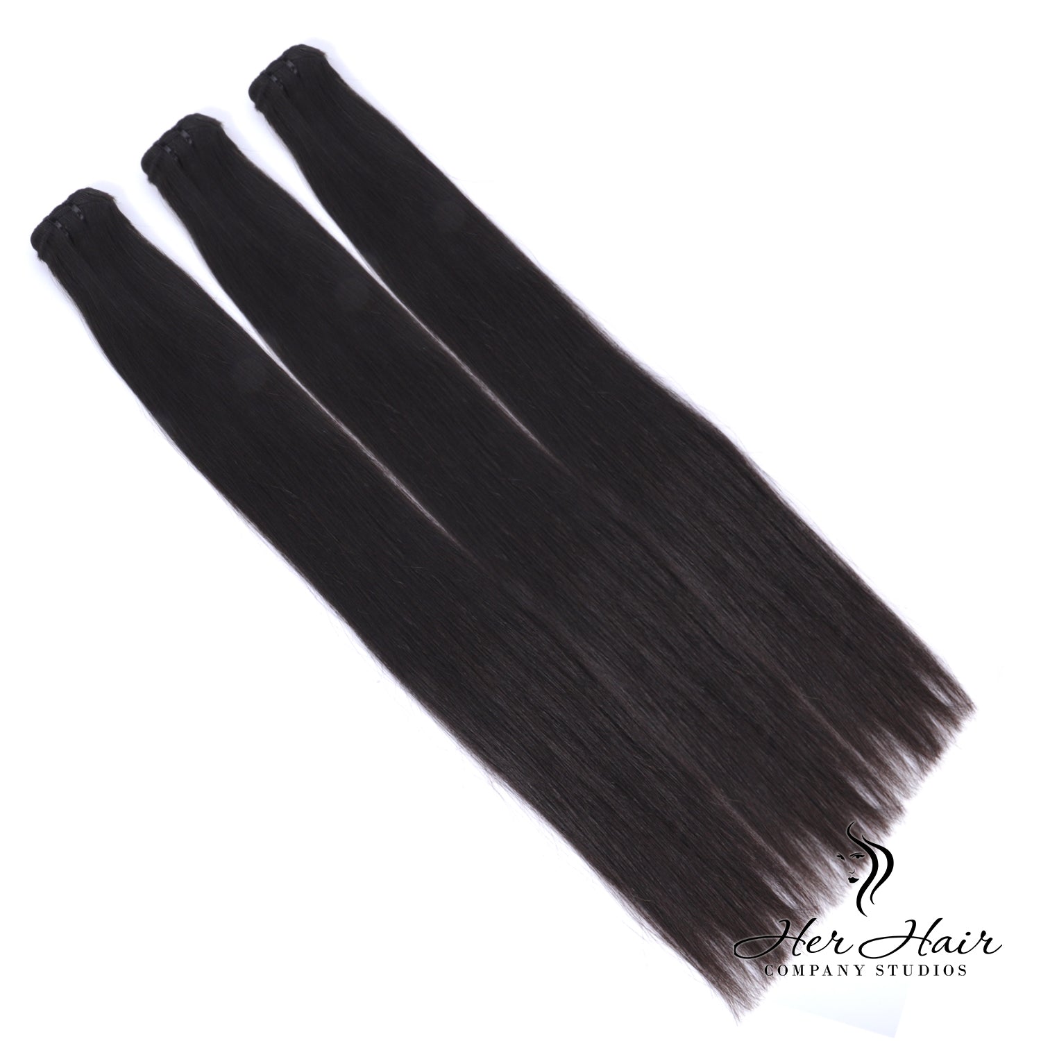 Burmese Raw Straight Hair 3 Bundle Deal - 100% Human Virgin Hair Extensions for Black Women - Perfect for Sew-in, Wig Making & Styling