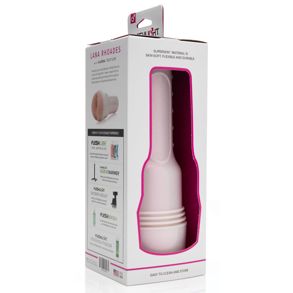 Fleshlight Girls Lana Rhoades Destiny Textured Vaginal Masturbator - Realistic Male Sex Toy for Enhanced Pleasure | Perfect for Solo Play & Couples Use