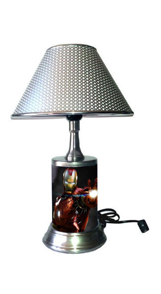 JS Character Desk Lamp with Shade - Adjustable Iron Study Light for Kids Room, Office & Reading - Anime Themed Night Light for Bedroom Decor & Workspace