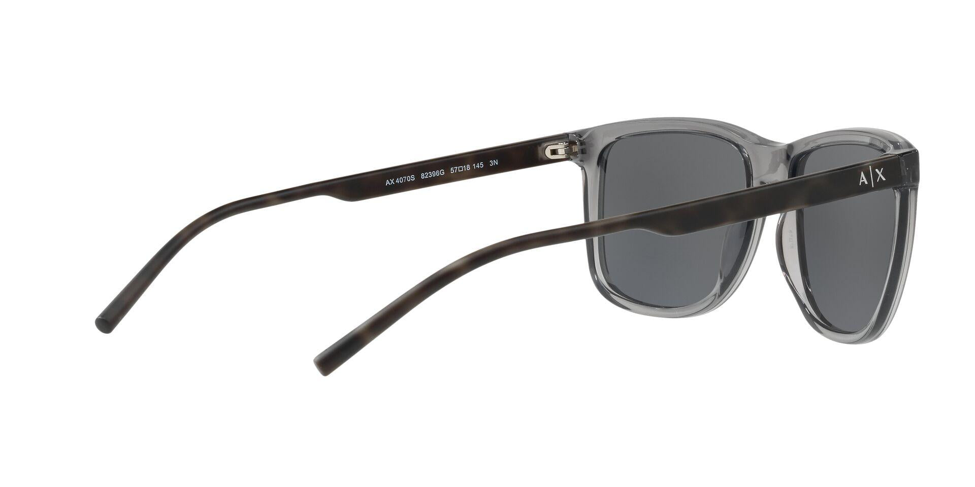 Armani Exchange 4070S Polarized Sunglasses for Men & Women - UV Protection Aviator Style - Perfect for Driving, Beach & Outdoor Activities