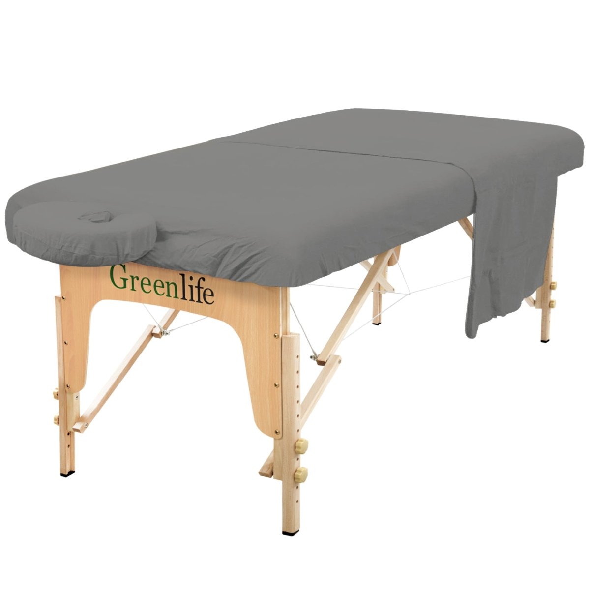 3-Piece Flannel Massage Table Sheet Set - Soft & Durable for Spa, Salon, and Home Massage Therapy Use