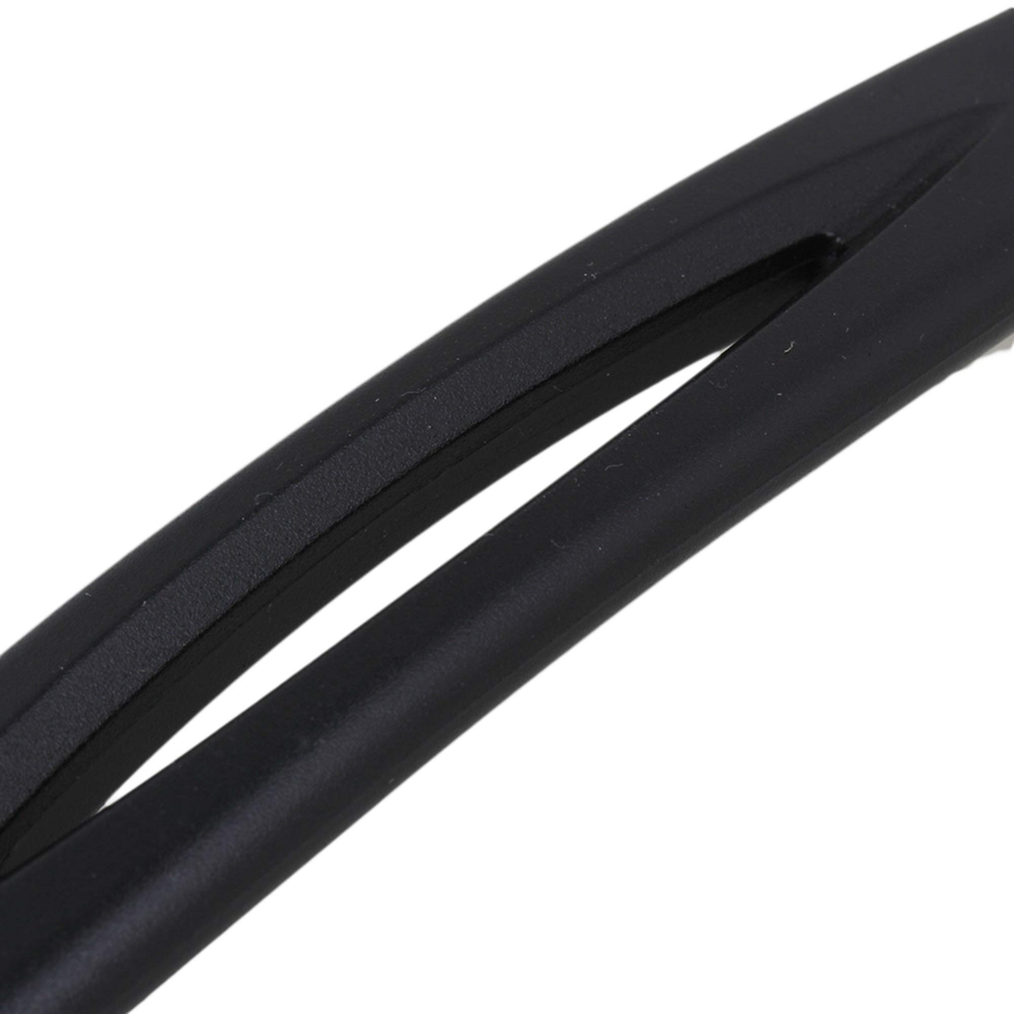 Doublelife Black Flexible Spare Strap Handle Grip 15cm Replacement for Suitcase Luggage - Durable Travel Accessory for Easy Carrying (B24)