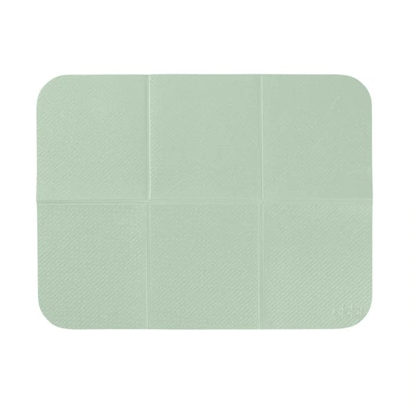 Ubbi On The Go Diaper Changing Mat and Bag - Portable Baby Changing Station for Travel, Gray | Perfect for Diaper Bags, Strollers, and On-the-Go Parents