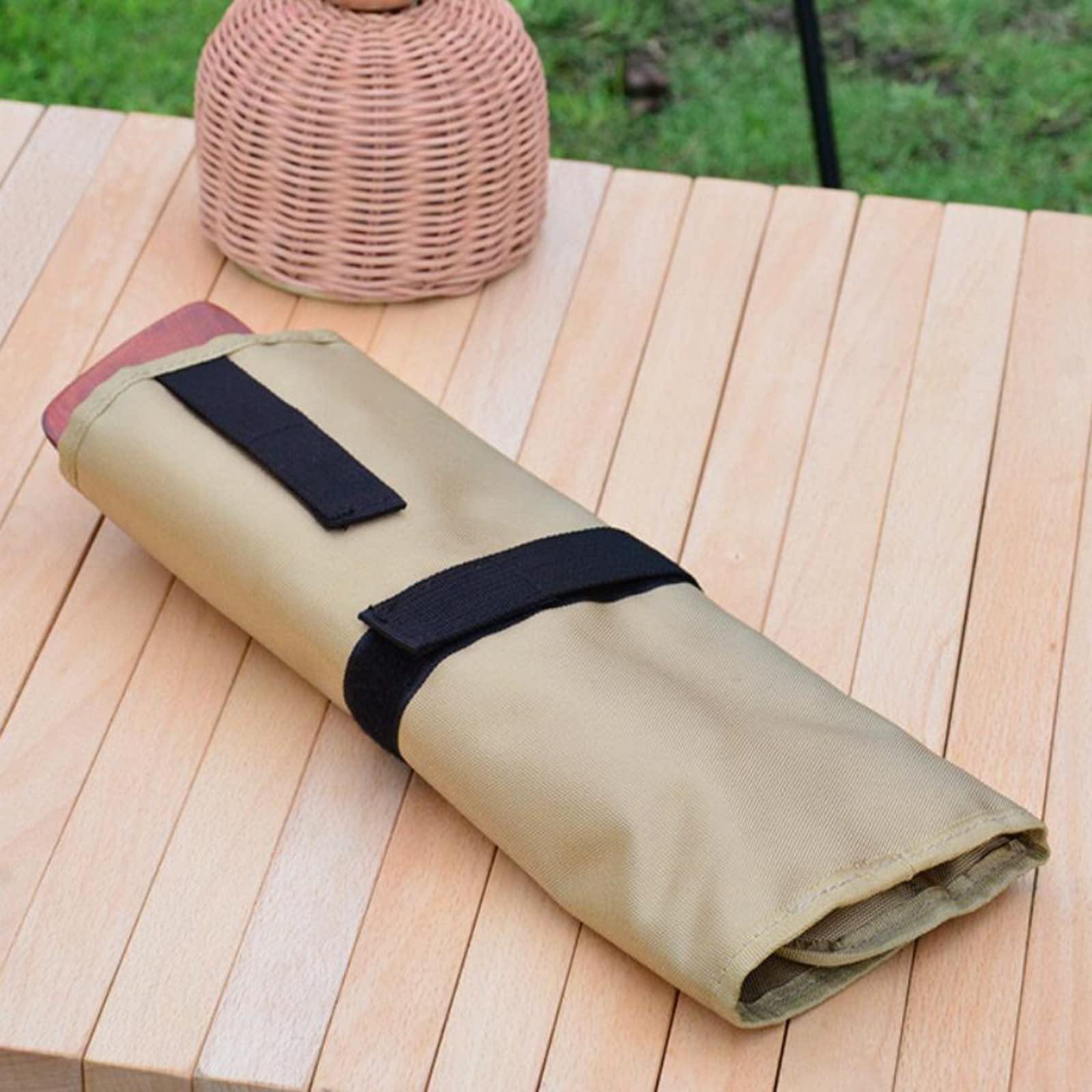 Portable Outdoor Picnic Camping Tableware Storage Hanging Bag - Waterproof Organizer for Utensils, Plates & Cookware - Perfect for Beach, BBQ, Hiking & RV Trips