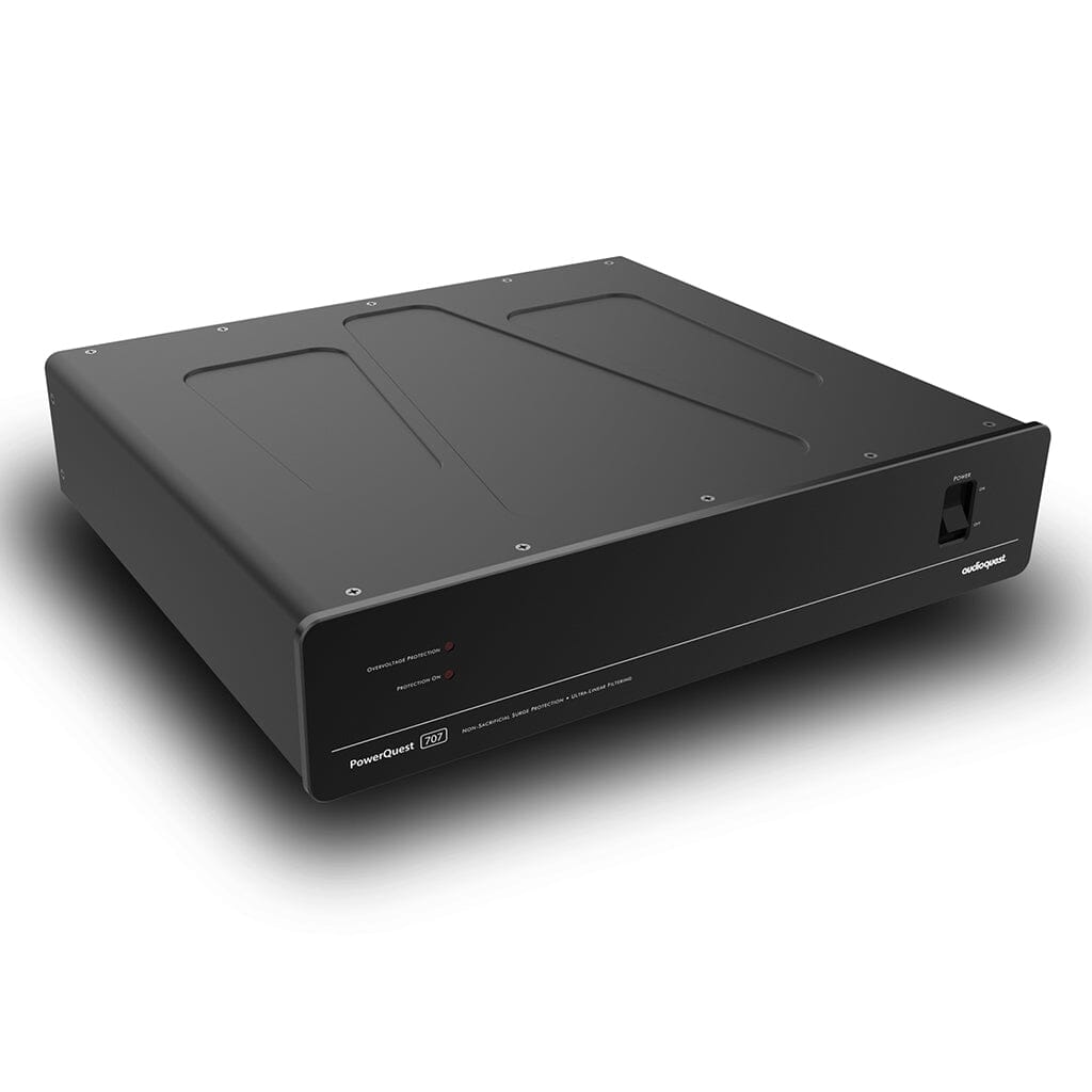 AudioQuest PowerQuest 707 Premium Power Conditioner - Surge Protector & Noise Filter for Home Theater, Studio & Hi-Fi Systems