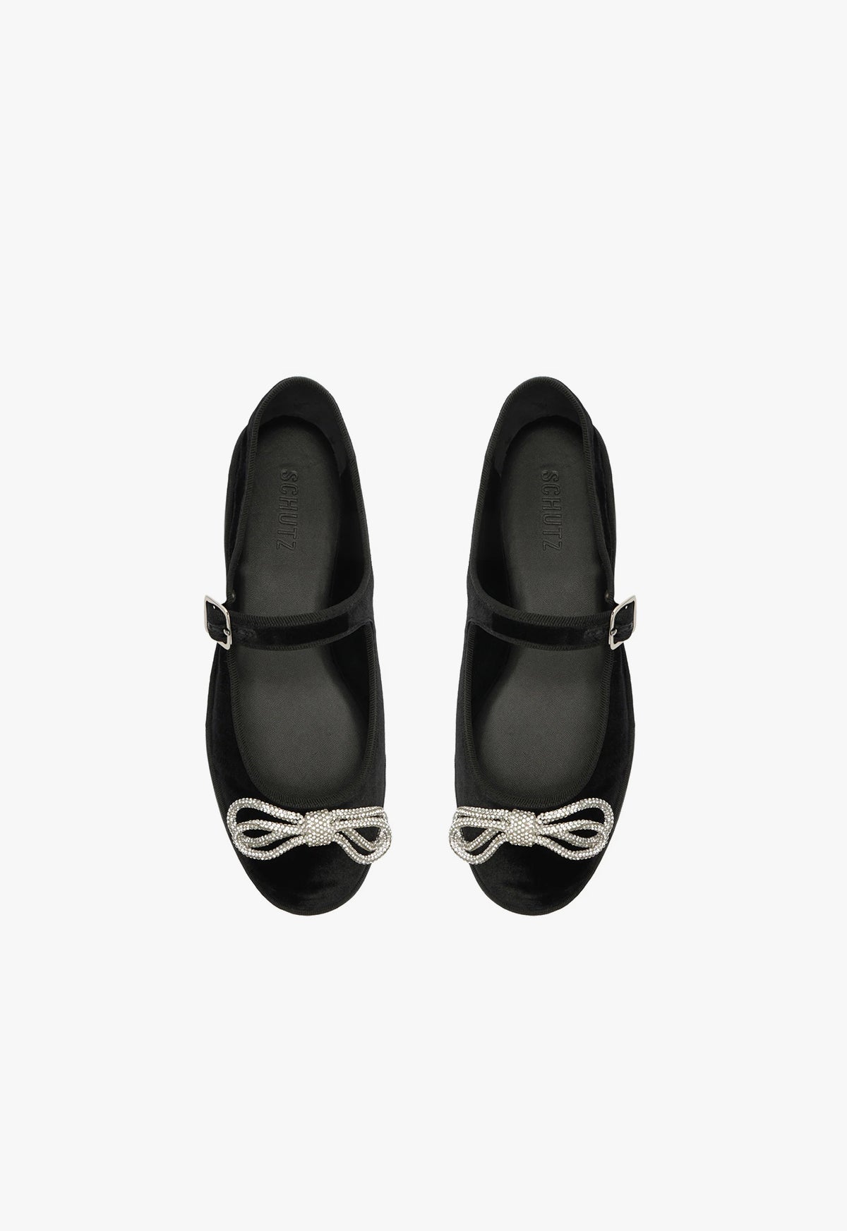 Clarissa Lace Velvet Flat Shoes for Women with 2.3-Inch Heel - Comfortable & Elegant for Weddings, Parties & Daily Wear