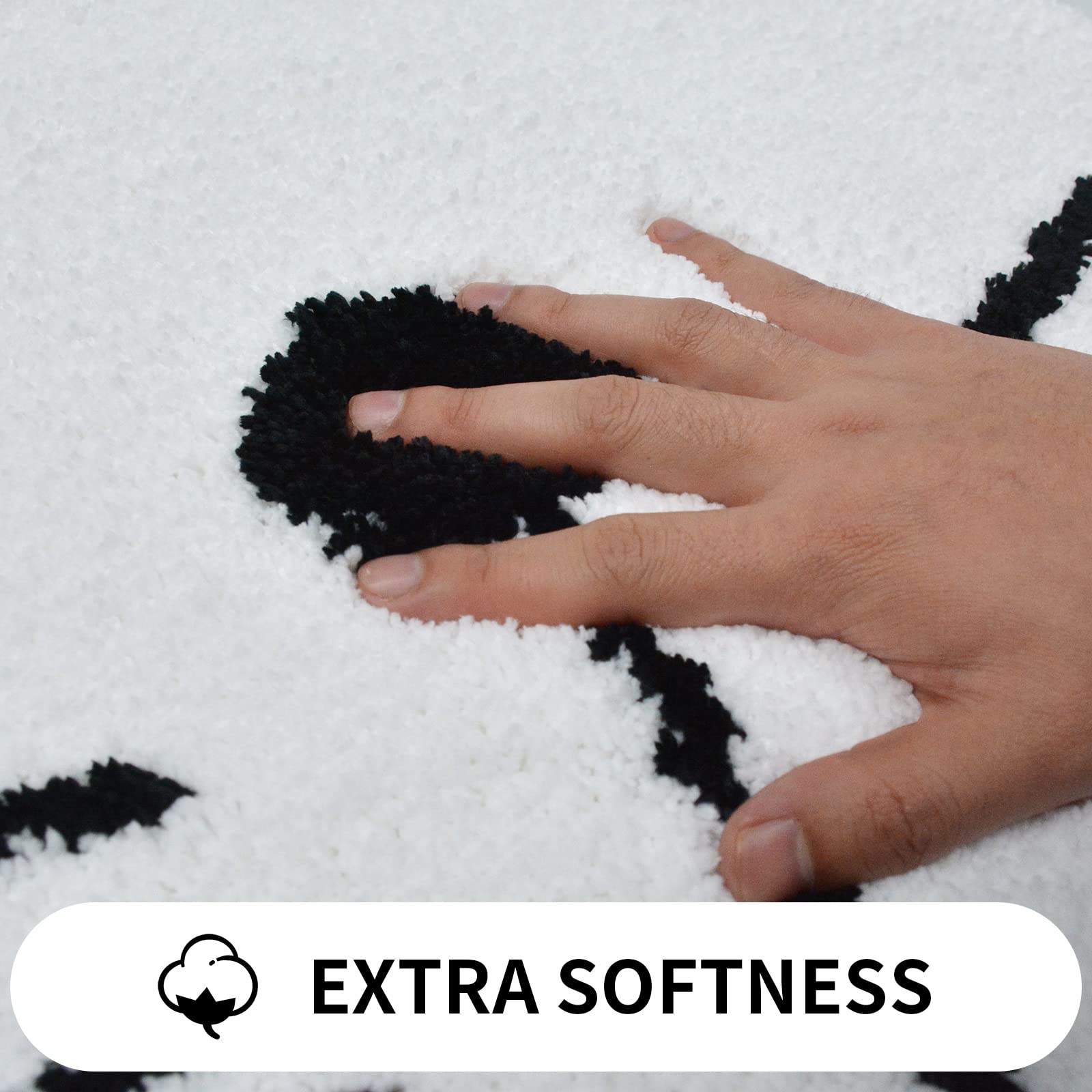 Premium Non-Slip Bath Mat - Super Absorbent & Quick-Dry Bathroom Rug, Soft Shower Mat for Bathroom Floor, Machine Washable, 23.6