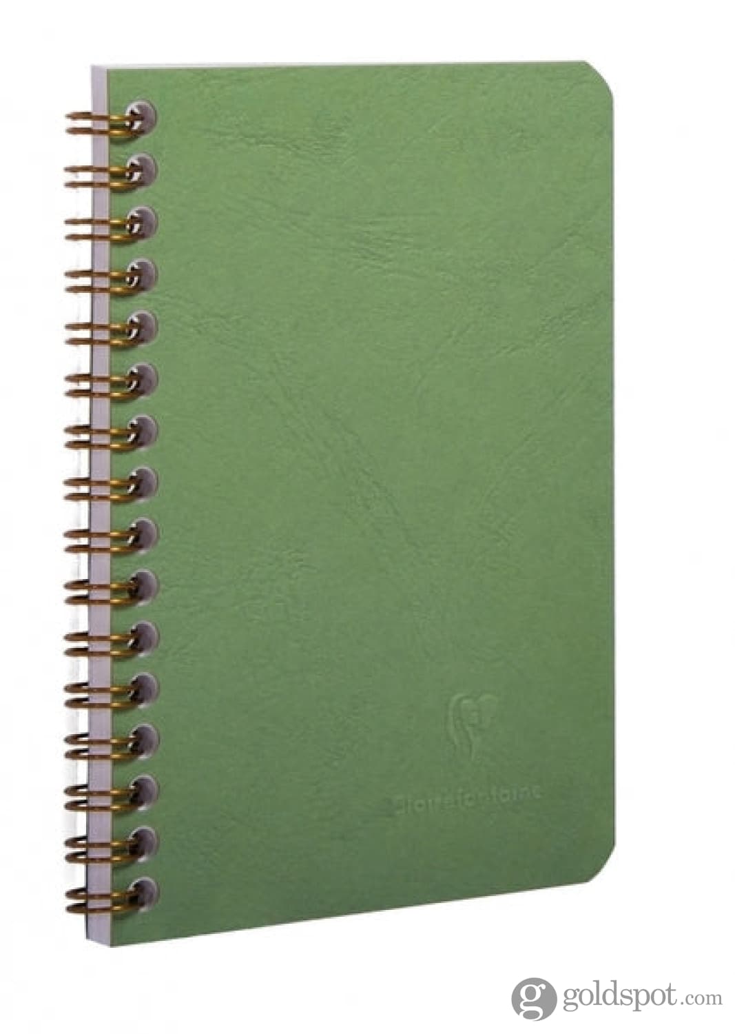 Clairefontaine Wirebound Notebook - Green, College Ruled, 8.5 x 11 Inches, 90 Sheets - Perfect for School, Office & Journaling