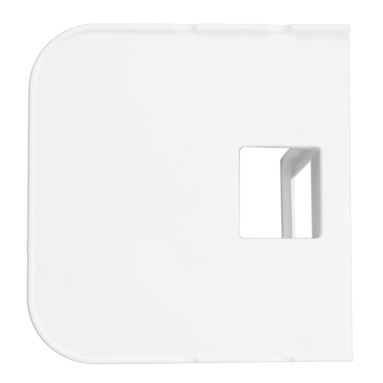 Wall Mounted Socket Shelf with ABS Hole Design - Simple Charger Shelf & Phone Charging Holder for Bedroom, Kitchen, Office | Organize Cords & Charge Devices Conveniently