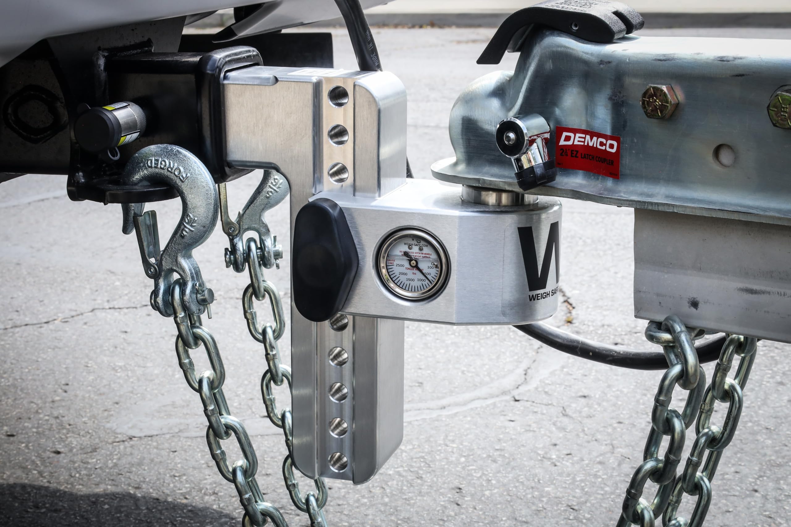 Weigh Safe Adjustable Trailer Hitch Ball Mount - 6