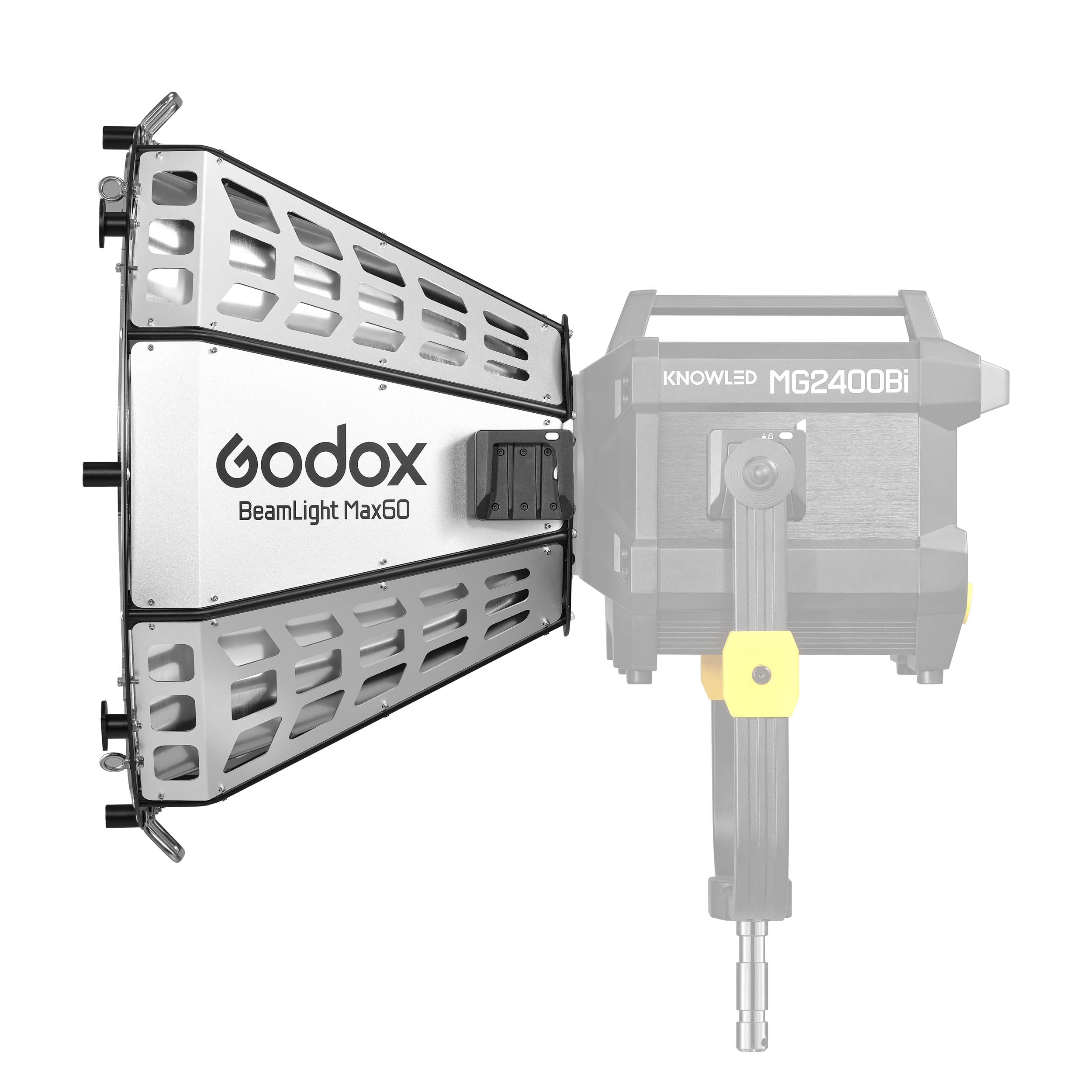 Godox BeamLight Max60 Cinema Grade Parallel Beam Light Reflector - Compatible with G Mount Flash - Perfect for Studio Photography, Videography & Cinematic Lighting