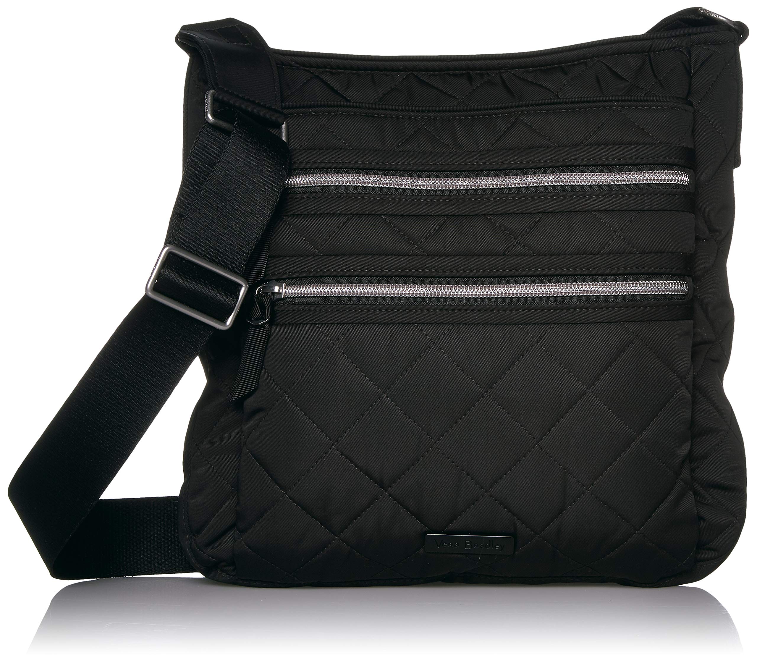 Vera Bradley Performance Twill Triple Zip Hipster Crossbody Purse for Women - Stylish & Functional Small Crossbody Bag for Travel, Work & Everyday Use