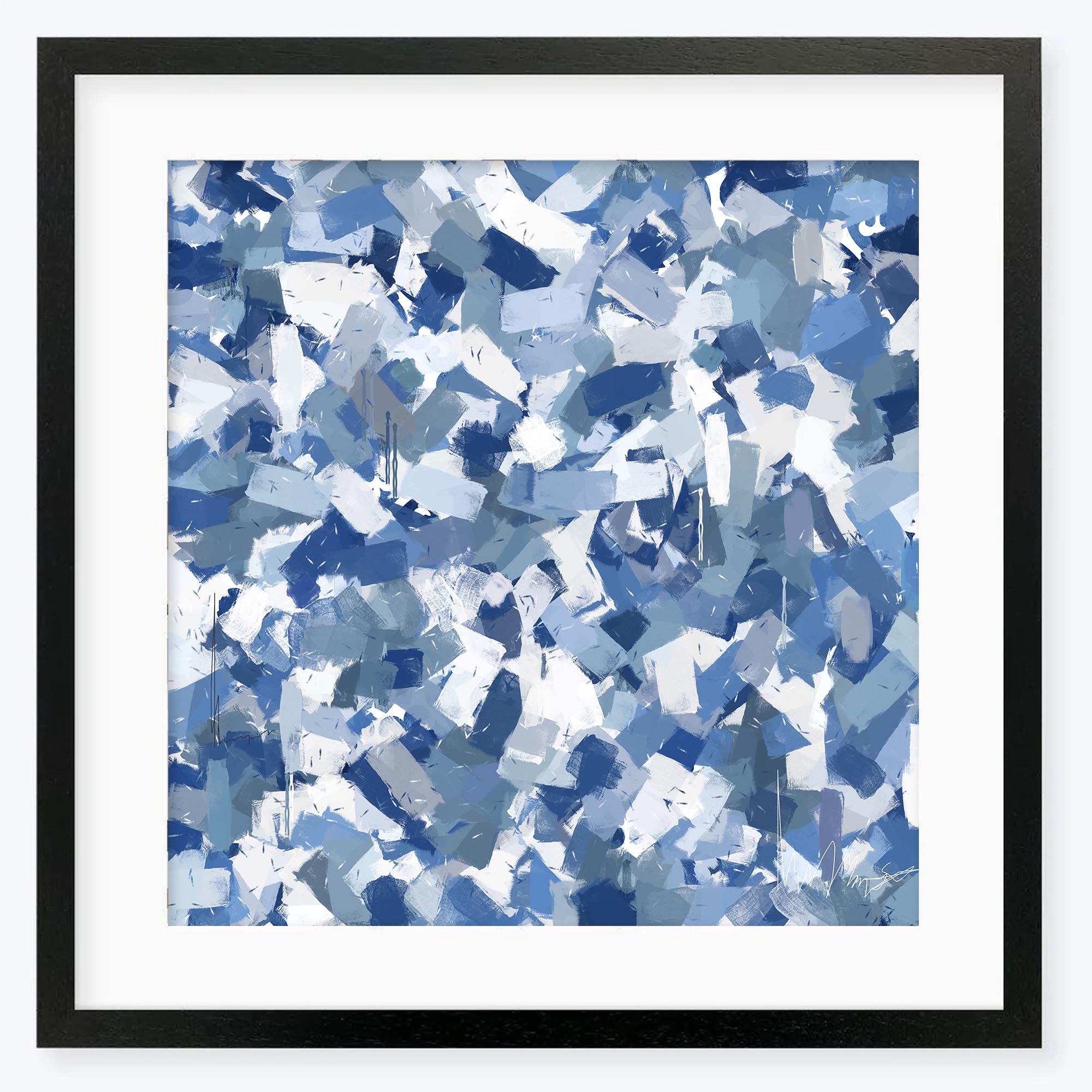 Set In Stone Framed Wall Art - Premium Home Decor for Living Room, Bedroom & Office - Perfect for Modern Interior Design & Gift Giving