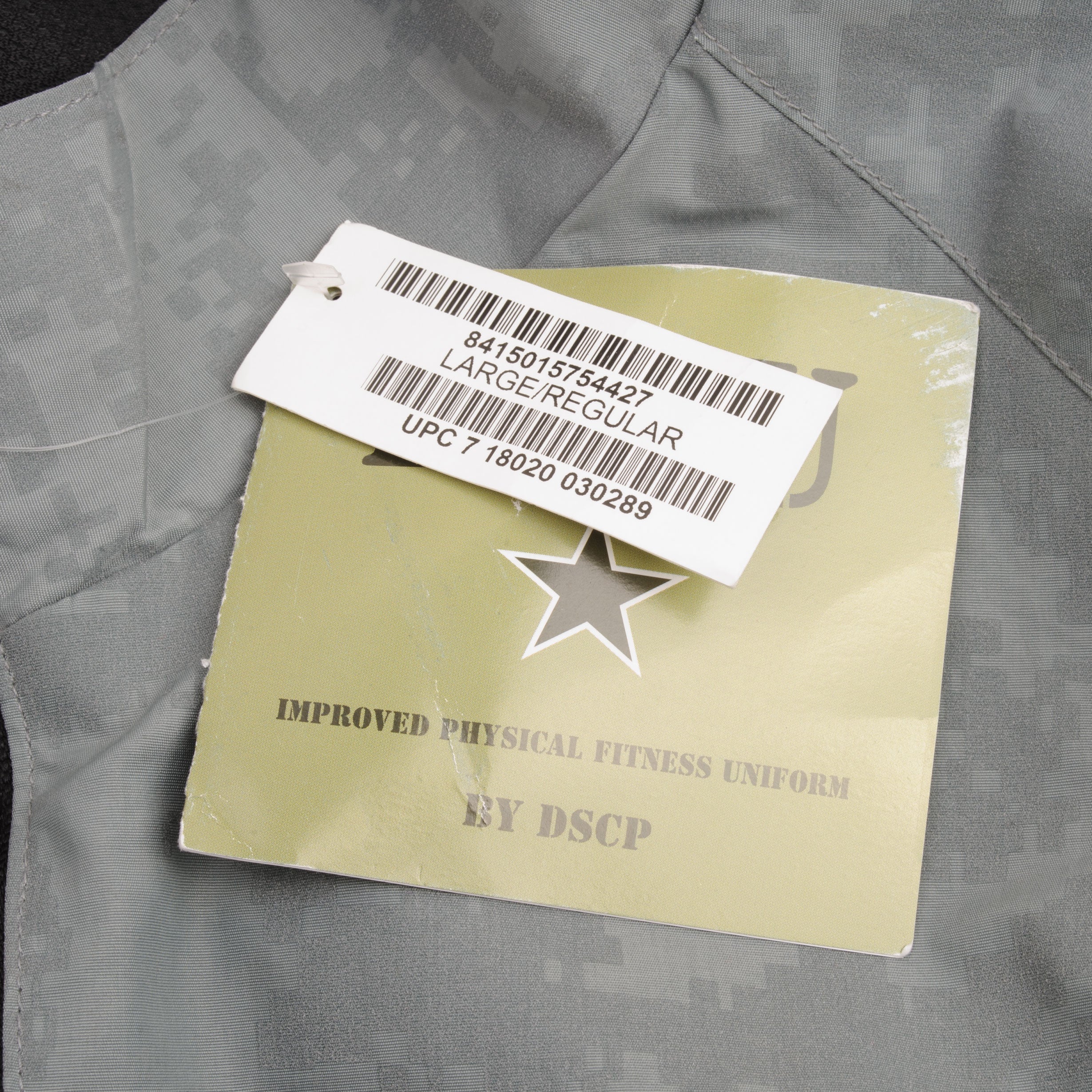 Vintage US Army 2005 Windbreaker Reflective Camo Training IPFU Jacket - Deadstock Military Outerwear for Outdoor Activities, Hiking & Urban Fashion