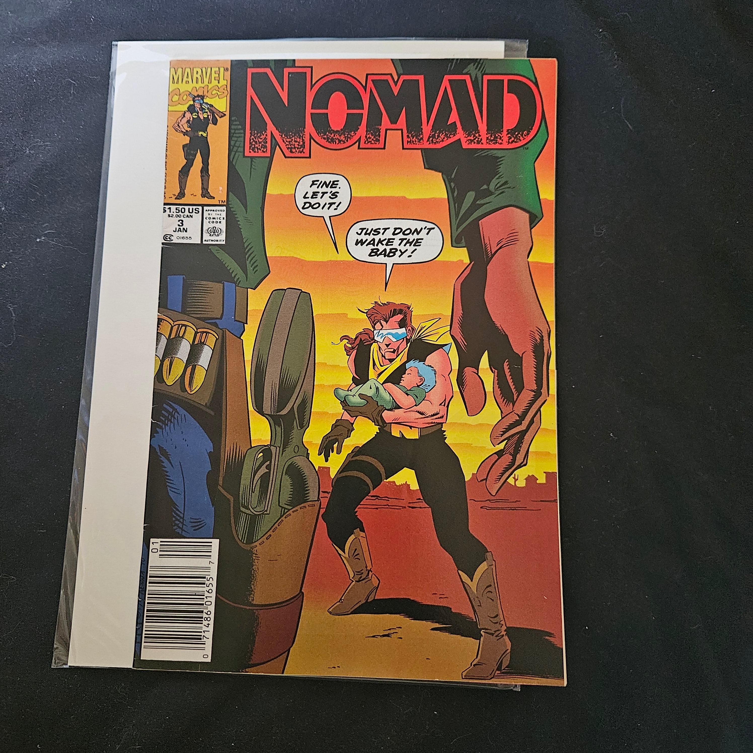 Nomad #3: The Last Supper - Marvel Comics 1991 Vintage Collectible - Perfect for Comic Book Collectors & Marvel Fans