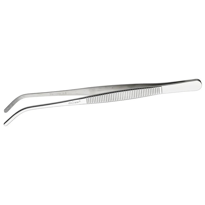 Winco 8 Curved Plating Tweezers (TTG 8C) - Professional Jewelry Making & Electronics Repair Tools for Precision Work