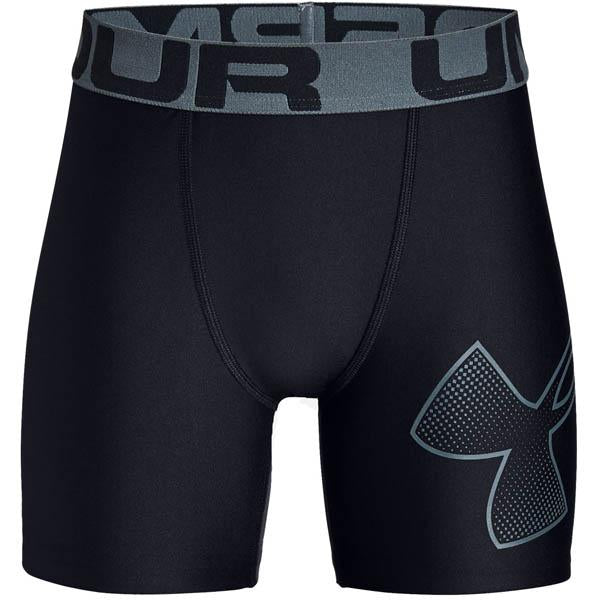 Boys' HeatGear Fitted Shorts - Moisture Wicking & Breathable Athletic Shorts for Running, Basketball & Gym Workouts - Perfect for Active Kids & Youth Sports Training