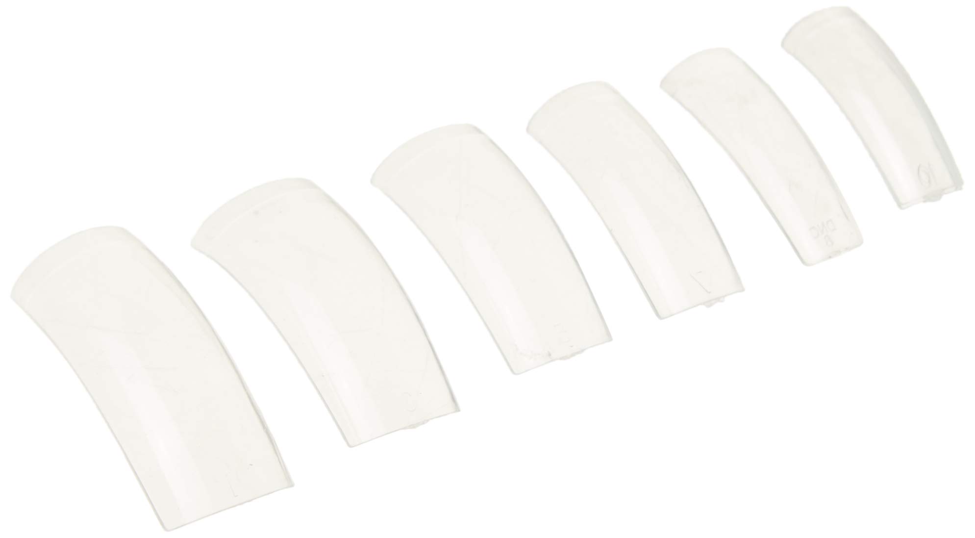 Young Nails False Nail Tips - 500 Count Clear Press On Nails for Manicure & Salon Use - Perfect for DIY Nail Art, Special Occasions & Everyday Wear