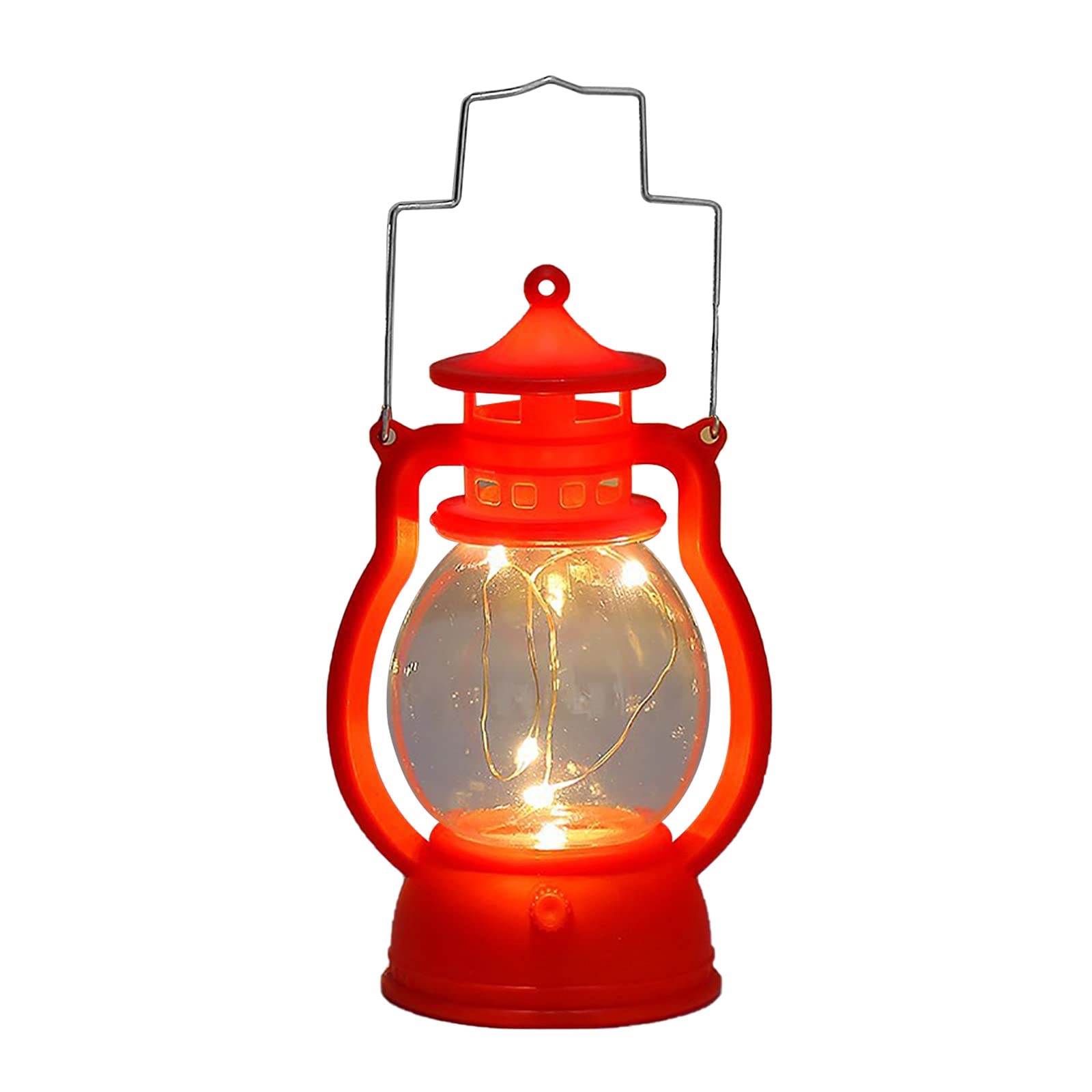 Vintage LED Hurricane Lantern - 4 Pack Solar Powered Flickering Flame Outdoor Lights for Camping, Garden, Patio, Deck, Yard & Pathway Decor - Waterproof Hanging Lanterns for Halloween, Christmas & Party Decorations