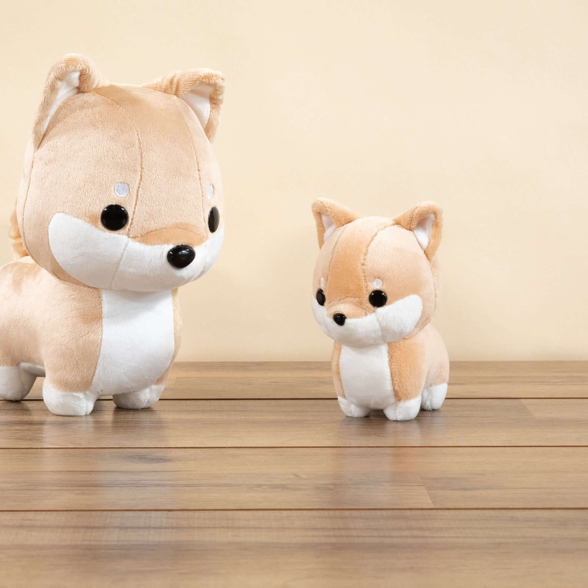 Mini Shiba Inu Plush Toy - Adorable Kawaii Stuffed Animal for Dog Lovers, Perfect for Gifts, Home Decor, and Cute Collectibles | Ideal for Birthday Presents, Nursery Decor, and Anime Fans