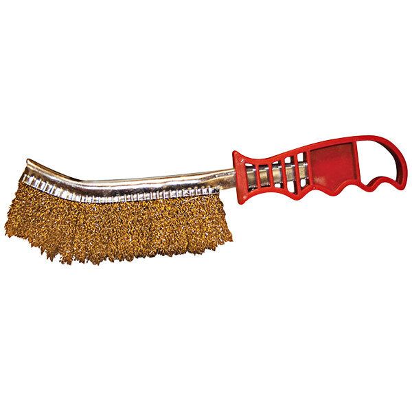 **Globe GPG Series Panini Grill Brush - Heavy Duty Stainless Steel Bristles for Professional Cleaning - Perfect for Restaurants, Food Trucks & Home Grilling**