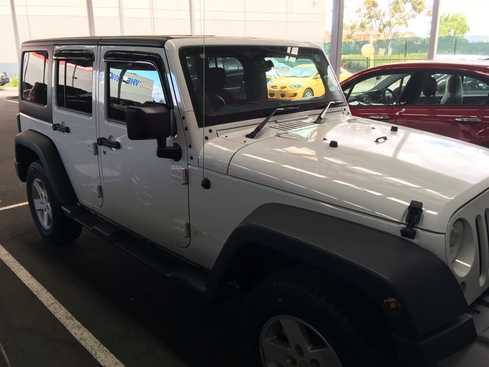 Premium Weather Shields for Jeep Wrangler JK 4-Door (2007-2018) - Durable Rain Guards & Wind Deflectors for All-Season Protection & Off-Road Adventures